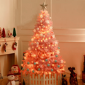 Árbol de Navidad Artificial de Pino – Naranja