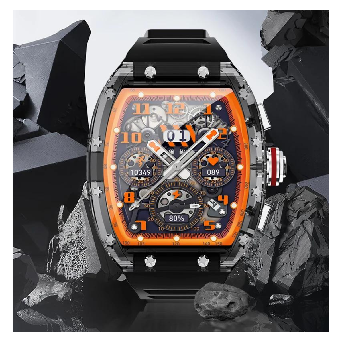 Reloj Inteligente WS6 Resistente a Golpes con Bluetooth