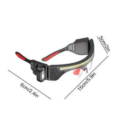 Lentes de Seguridad Recargables con Luz