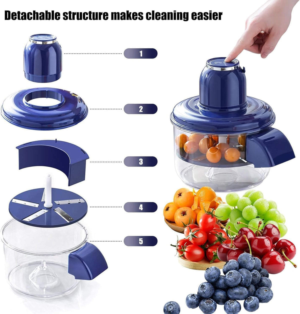 Pelador de Frutas Eléctrico