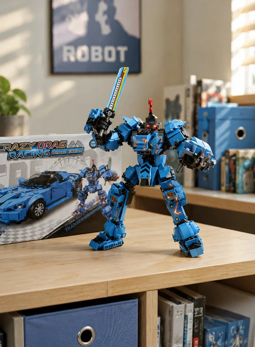 Auto Robot Armable 355 Piezas
