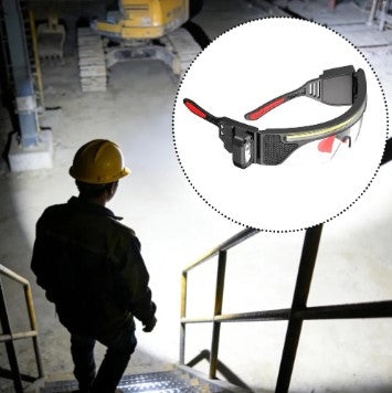 Lentes de Seguridad Recargables con Luz