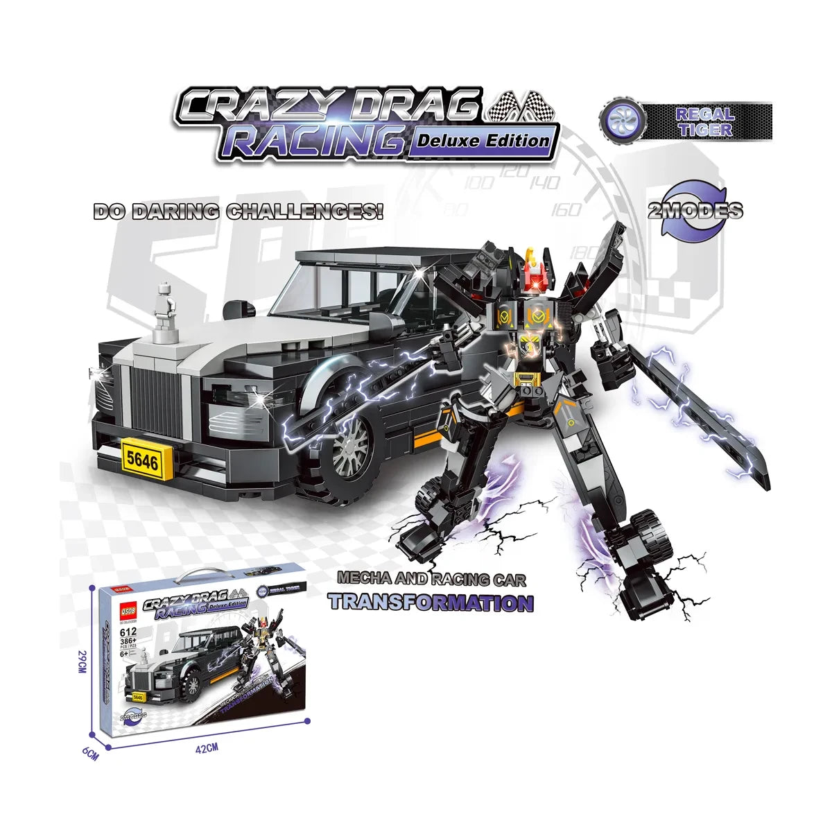 Camioneta Lujo Transformable +386 Piezas