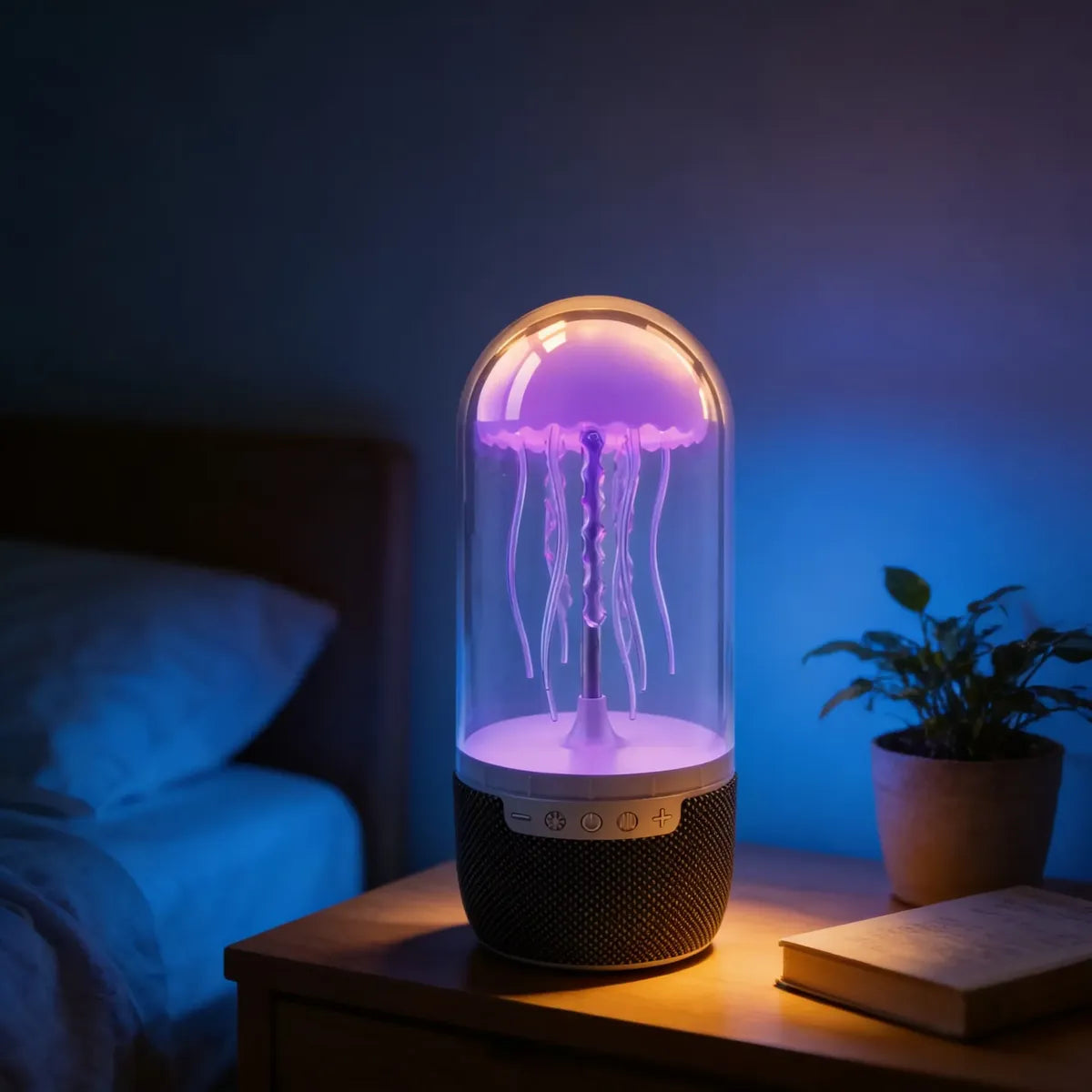 Lámpara medusa con parlante Bluetooth – vista 4