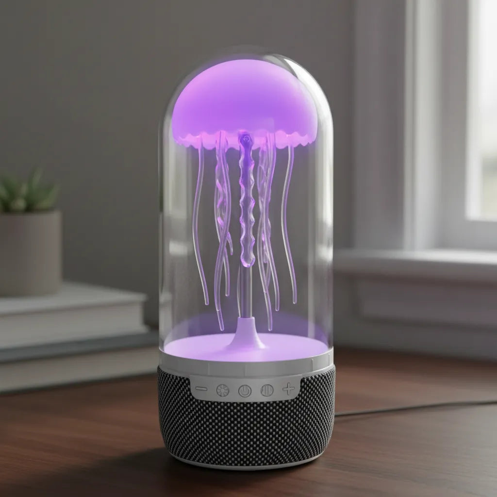 Lámpara medusa con parlante Bluetooth – vista 5