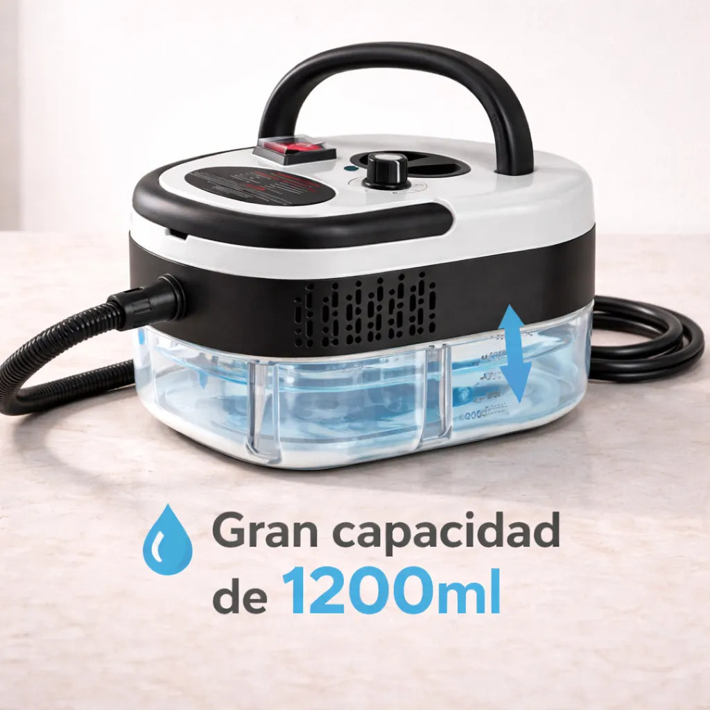 Limpiador a Vapor a Presión 2500W Portátil